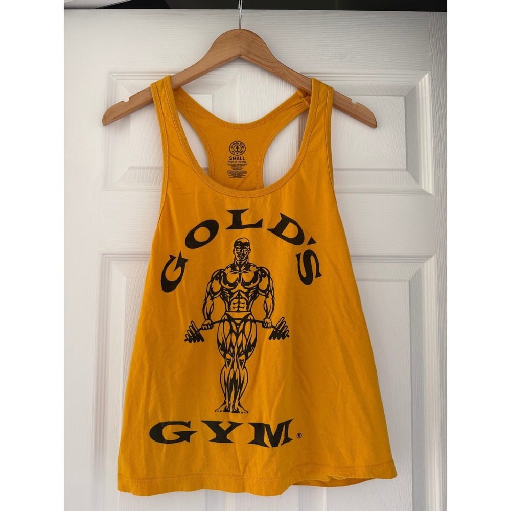 Vintage Y2K Classic Golds Gym Racer Back Tank Top